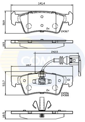 COMLINE CBP12244