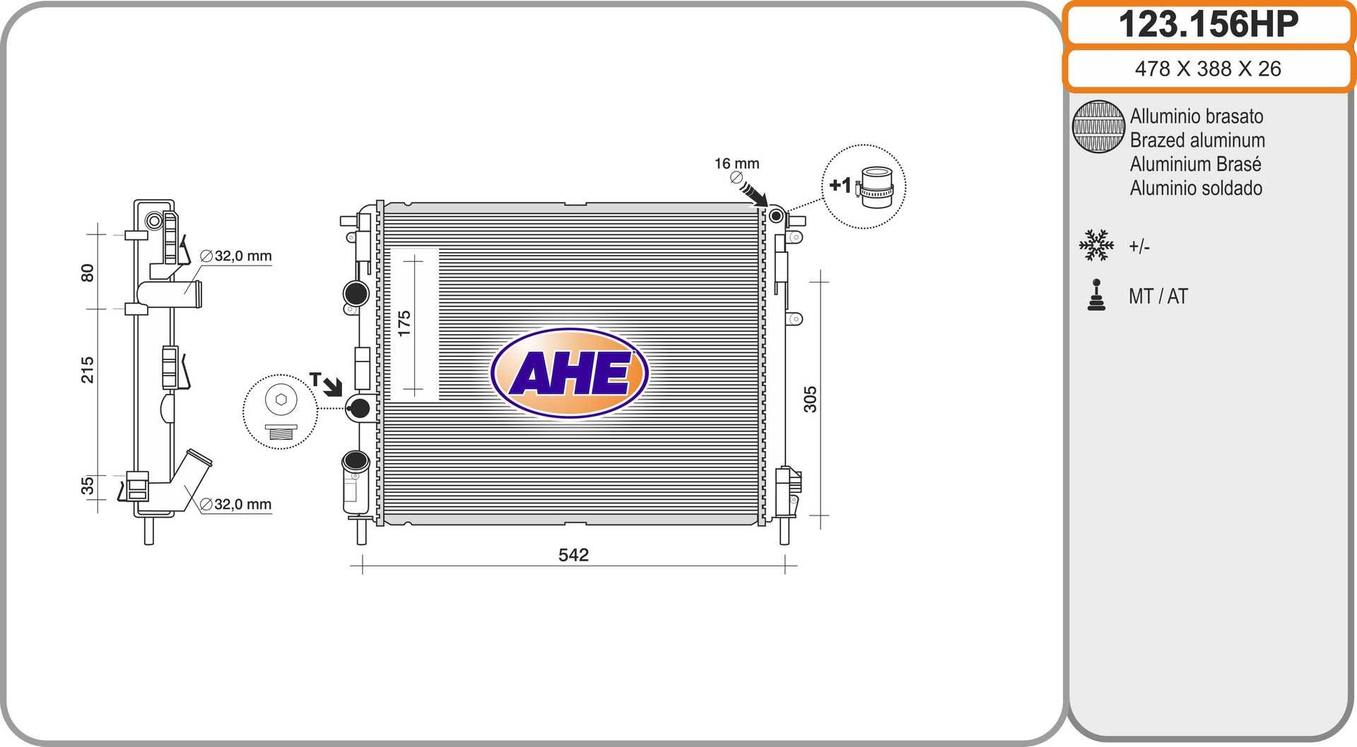 AHE 123.156HP