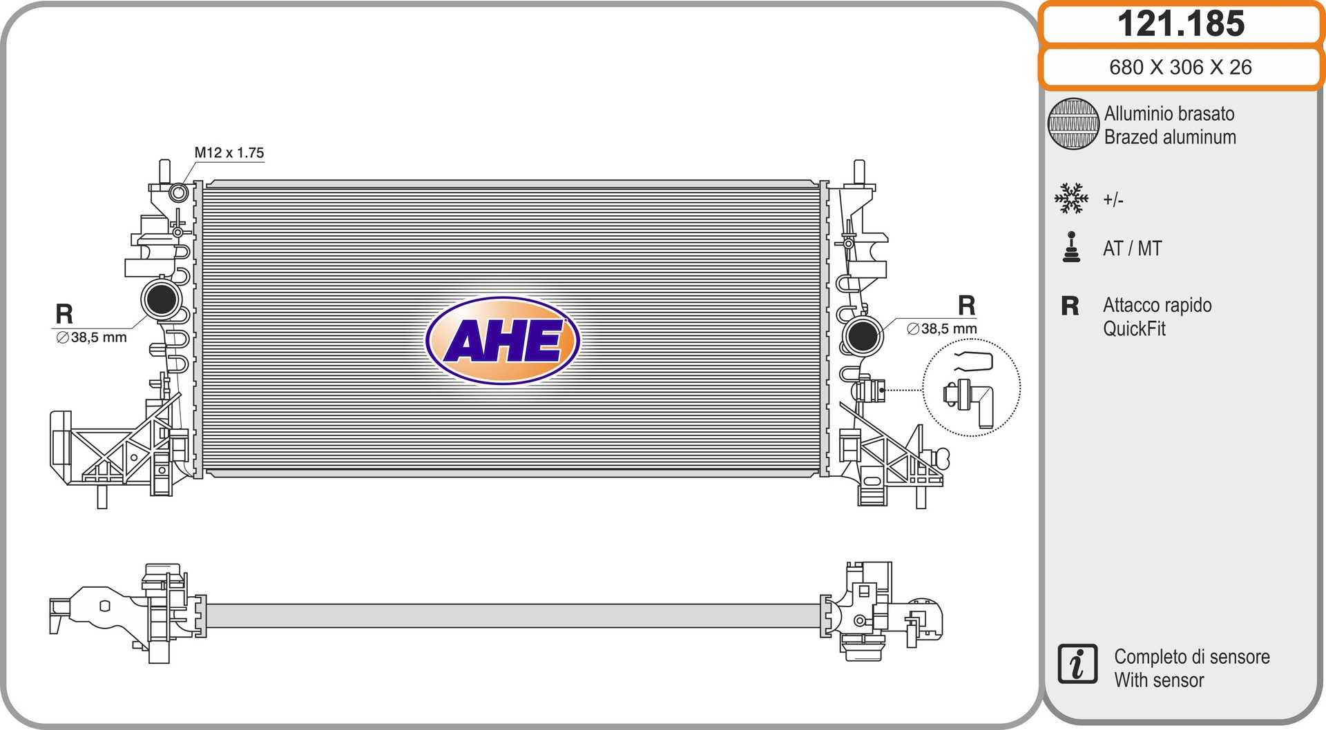 AHE 121.185 AHE 121.185