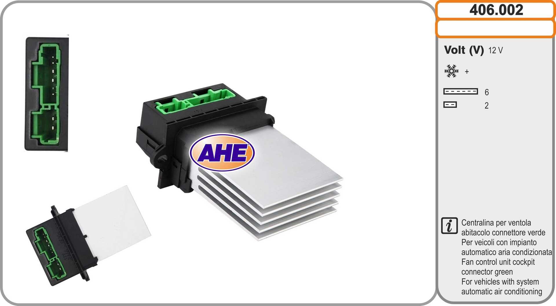 AHE 406.002 AHE 406.002