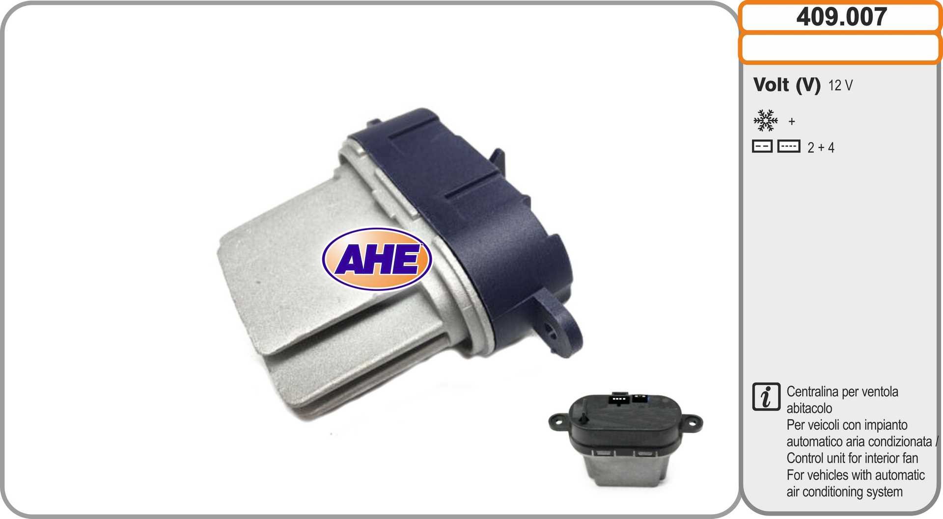 AHE 409.007 AHE 409.007