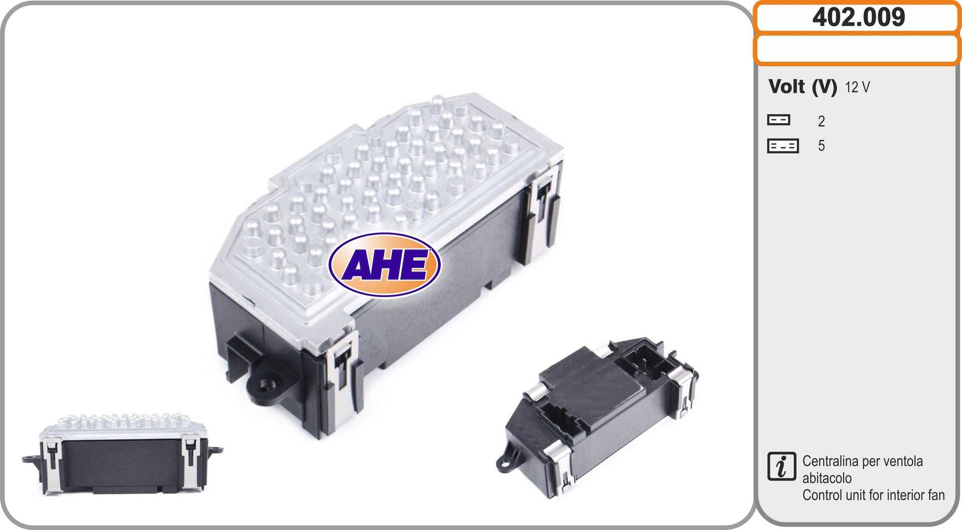 AHE 402.009 AHE 402.009