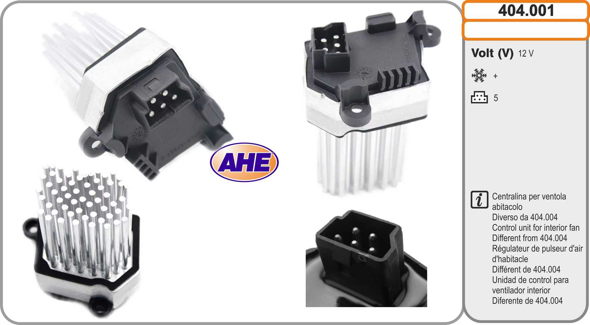 AHE 404.001 AHE 404.001