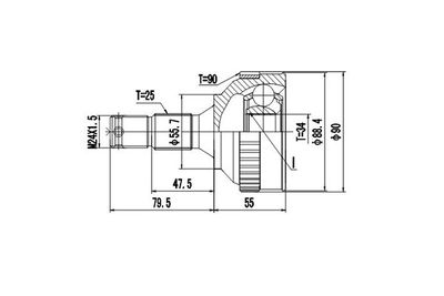 DYNAMATRIX DCV845004