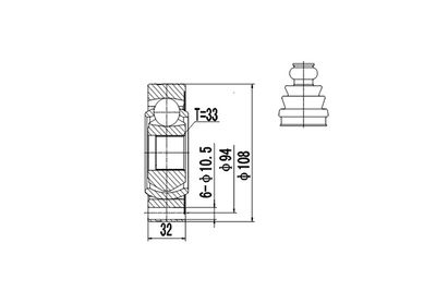 DYNAMATRIX DCV661001