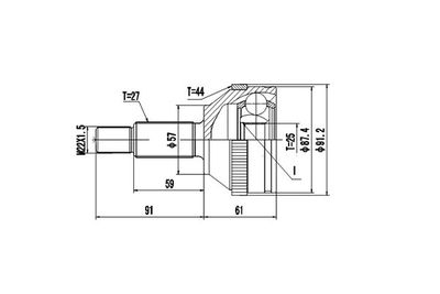 DYNAMATRIX DCV818011