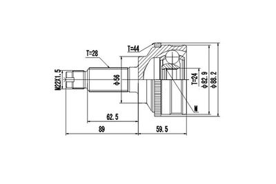 DYNAMATRIX DCV834090