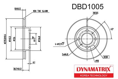 DYNAMATRIX DBD1005