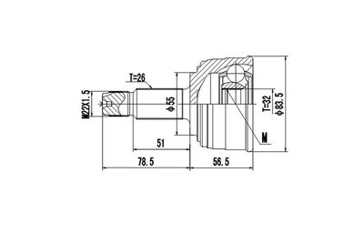 DYNAMATRIX DCV823063