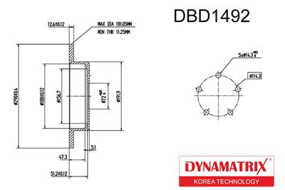 DYNAMATRIX DBD1492