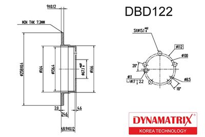DYNAMATRIX DBD122