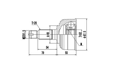 DYNAMATRIX DCV823021