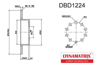 DYNAMATRIX DBD1224