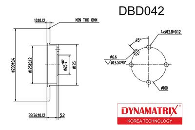 DYNAMATRIX DBD042