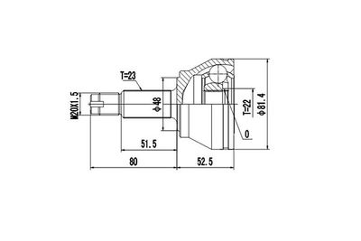 DYNAMATRIX DCV818015