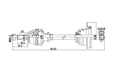 DYNAMATRIX DDS250015