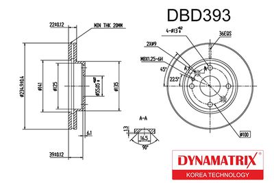 DYNAMATRIX DBD393