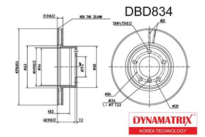 DYNAMATRIX DBD834