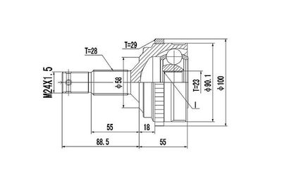 DYNAMATRIX DCV810021