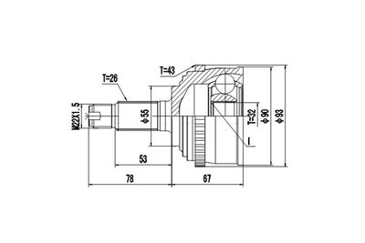 DYNAMATRIX DCV823002