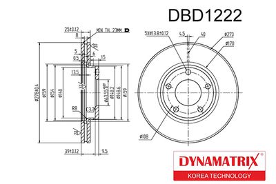 DYNAMATRIX DBD1222