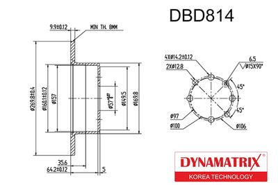 DYNAMATRIX DBD814