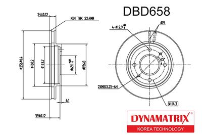 DYNAMATRIX DBD658