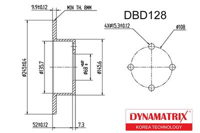 DYNAMATRIX DBD128