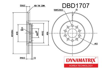 DYNAMATRIX DBD1707