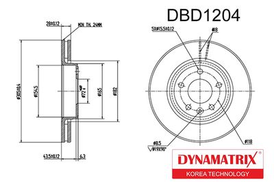 DYNAMATRIX DBD1204