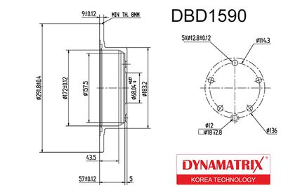 DYNAMATRIX DBD1590