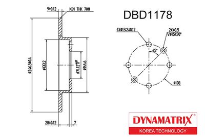 DYNAMATRIX DBD1178