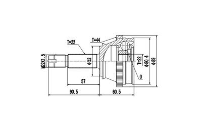 DYNAMATRIX DCV817020