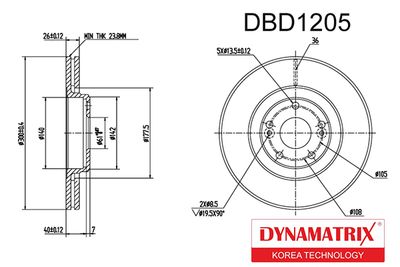 DYNAMATRIX DBD1205