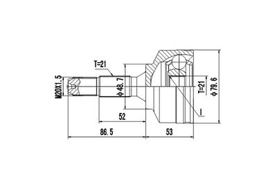 DYNAMATRIX DCV845065