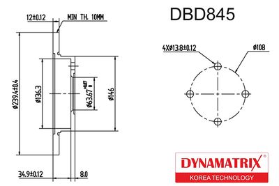 DYNAMATRIX DBD845