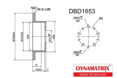 DYNAMATRIX DBD1653