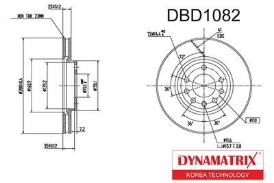 DYNAMATRIX DBD1082