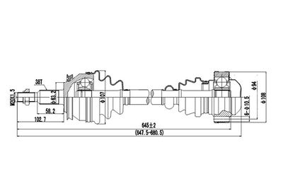 DYNAMATRIX DDS261105