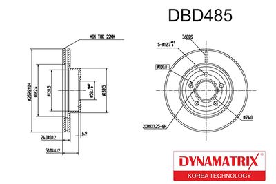 DYNAMATRIX DBD485