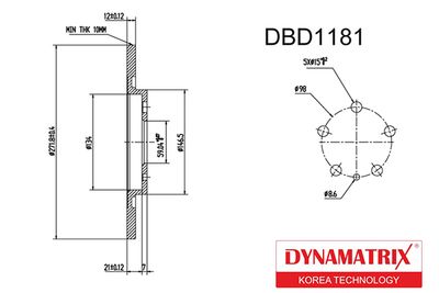 DYNAMATRIX DBD1181