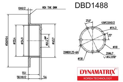 DYNAMATRIX DBD1488