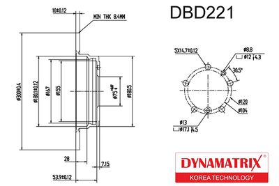 DYNAMATRIX DBD221