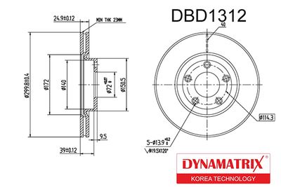 DYNAMATRIX DBD1312