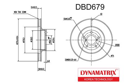 DYNAMATRIX DBD679