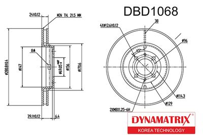 DYNAMATRIX DBD1068