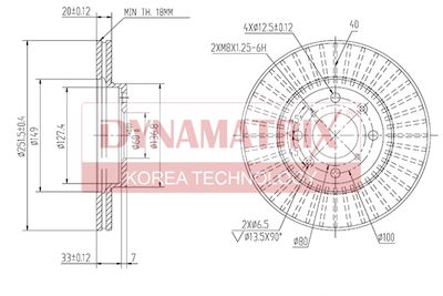 DYNAMATRIX DBD1520