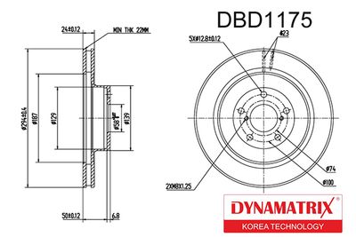DYNAMATRIX DBD1175