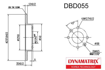 DYNAMATRIX DBD055