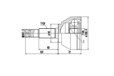 DYNAMATRIX DCV841249